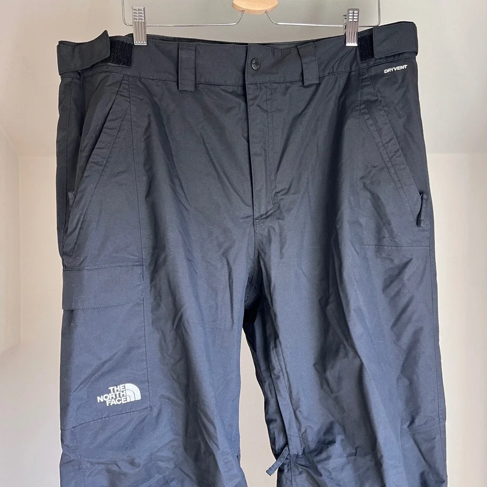 The North Face Snow Pants Mens XL Black DryVent Ski Snowboard‎ Baggy Technical